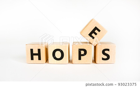 Hopes symbol. The concept word 'hopes' on wooden cubes. Beautiful white table, white background, copy space. Business, psychological and hope and hopes concept. Hopes symbol. The concept word 'hopes' on wooden cubes. Beautiful white table, white background, copy space. Business, psychological and hope and hopes concept. 93023375