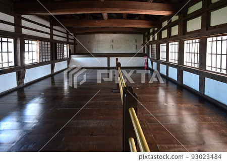 國寶“姬路城”特別展小天守閣的內部和連接走廊的登船 93023484