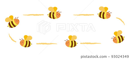 Working honey bee frame decoration frame Working honey bee frame decoration frame 93024349