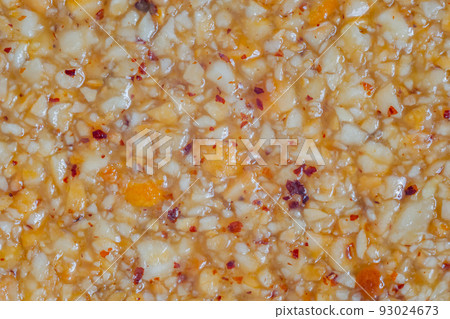 Granola sesame hazelnuts bar - Gozinaki - close up Granola sesame hazelnuts bar - Gozinaki - close up 93024673
