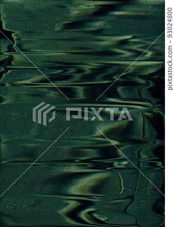 Glitch noise texture. Digital distortion. Signal interference. Green black color fuzzy pixel artifacts on dark illustration abstract background. Glitch noise texture. Digital distortion. Signal interference. Green black color fuzzy pixel artifacts on dark illustration abstract background. 93024800