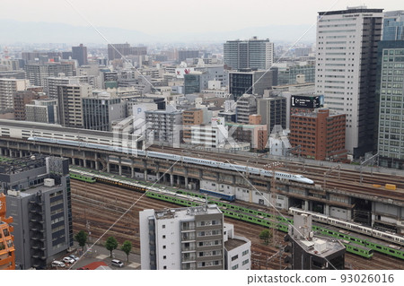 九州/山陽新幹線N700系列從新大阪站出發 93026016
