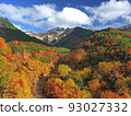 Tokachi dake of autumn leaves 93027332