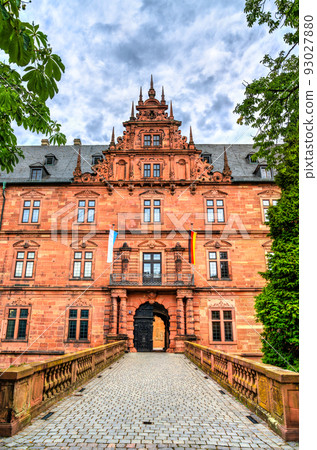 Johannisburg Castle in Aschaffenburg - Franconia, Bavaria, Germany 93027880
