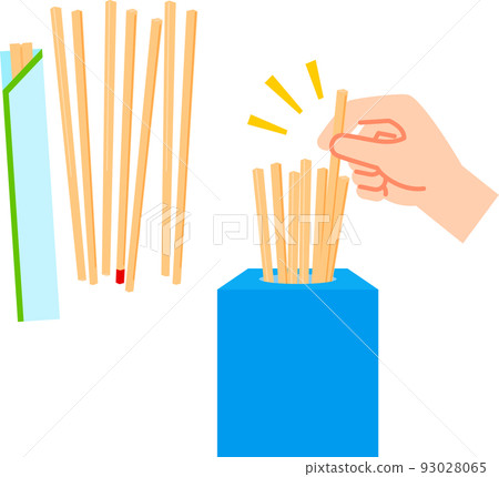 lottery made with disposable chopsticks lottery made with disposable chopsticks 93028065