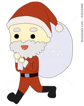跑與禮物的聖誕老人 93028946