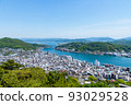 Onomichi City and the sea seen from the top of Senkoji Park 93029528
