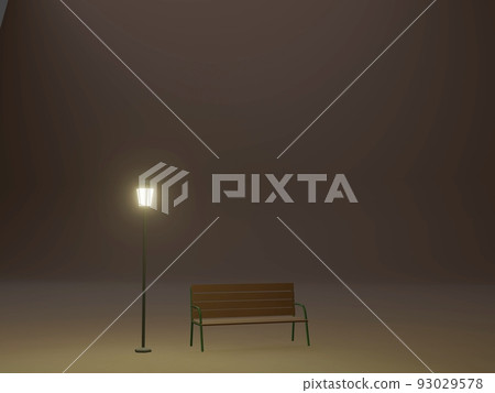 Light bench 3D 93029578