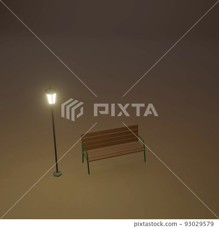 Light bench 3D 93029579