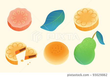 Mid Autumn Festival food set 93029862