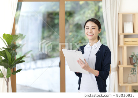 年輕女護士，家訪護理，家庭護理 93030933