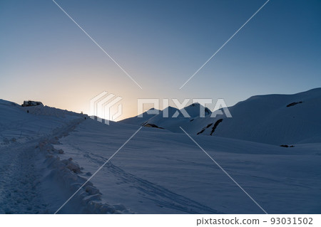 立山冬季雷長澤露營地 立山冬季雷長澤露營地 93031502
