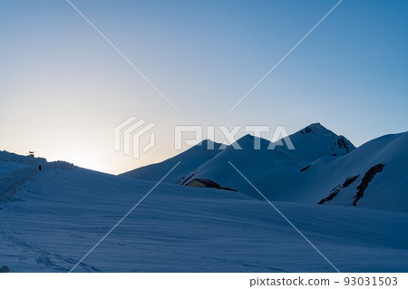 立山冬季雷長澤露營地 立山冬季雷長澤露營地 93031503