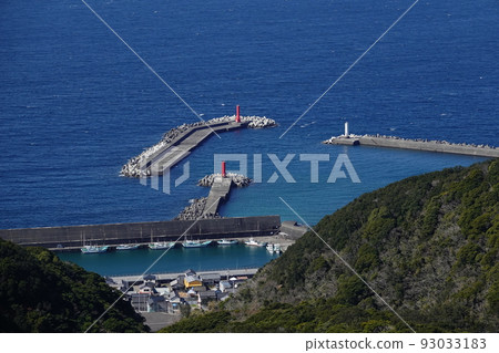 室戶岬漁港的獨立防波堤 93033183