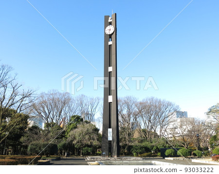 The clock tower in the north area (North Garden) of the front yard of the Diet The clock tower in the north area (North Garden) of the front yard of the Diet 93033222