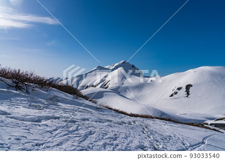 Tateyama winter mountaineering Tateyama winter mountaineering 93033540