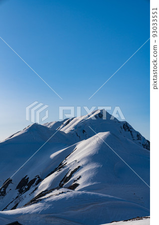 Tateyama winter mountaineering Tateyama winter mountaineering 93033551