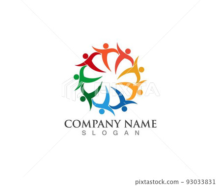 Adoption and community care Logo template vector icons Adoption and community care Logo template vector icons 93033831