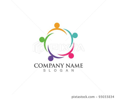 Adoption and community care Logo template vector icons Adoption and community care Logo template vector icons 93033834