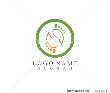 Reflexology foot icon vector illustration 93033861