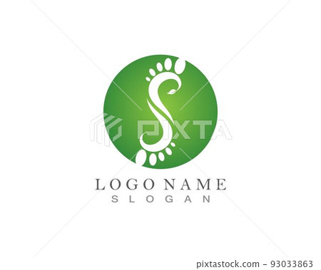 Reflexology foot icon vector illustration Reflexology foot icon vector illustration 93033863
