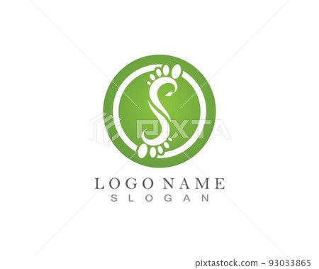 Reflexology foot icon vector illustration 93033865