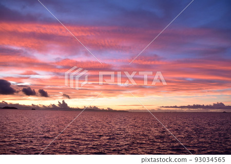 clouds and sunrise 93034565