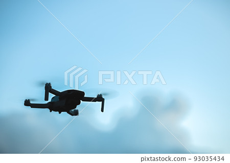 Drone in flight 93035434