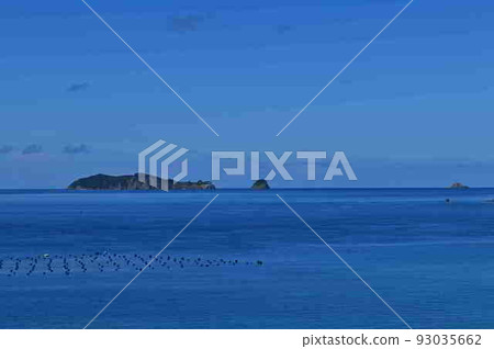 從奄美大島看到的恩谷孤島 93035662