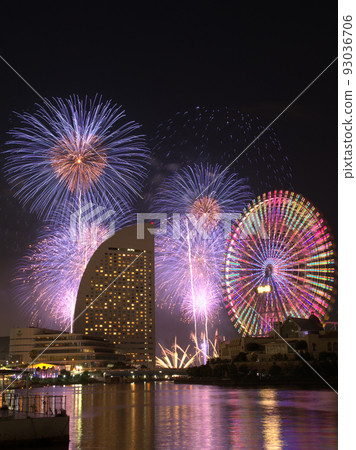 2022 Yokohama Fireworks Festival View from Minatomirai 2022 Yokohama Fireworks Festival View from Minatomirai 93036706