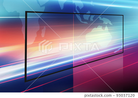 Graphical modern digital world news background concept series  93037120