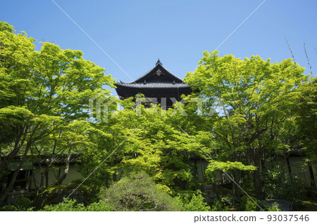 Sanmon Gate of Nanzenji Temple, seen from Tenjuan, Kyoto Sanmon Gate of Nanzenji Temple, seen from Tenjuan, Kyoto 93037546