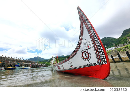 拼板舟 朗島部落 蘭嶼 台東 台灣 93038880