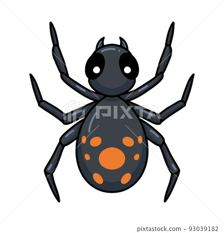 cartoon, spider, vector 93039182