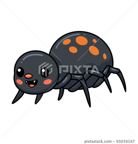 cartoon, spider, vector 93039187