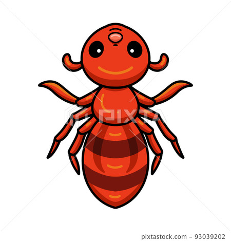 ant, cartoon, vector 93039202