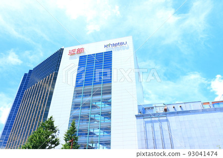 近鐵名古屋線近鐵四日市站的風景 近鐵名古屋線近鐵四日市站的風景 93041474