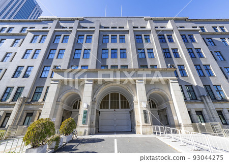 Kasumigaseki, Chiyoda-ku, Tokyo: Ministry of Finance and National Tax Agency main building in sunny weather Kasumigaseki, Chiyoda-ku, Tokyo: Ministry of Finance and National Tax Agency main building in sunny weather 93044275