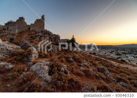 Archangelos fort castle in Rhodes, Greece 93046310