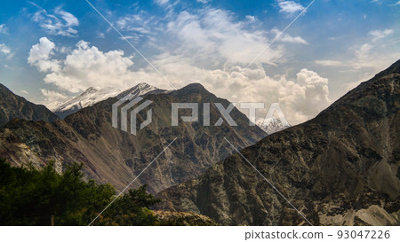 Panorama of Nanga-Parbat mountain,Gilgit-Baltistan Pakistan 93047226