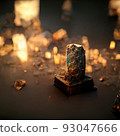 Digital art of ancient god artifact 93047666