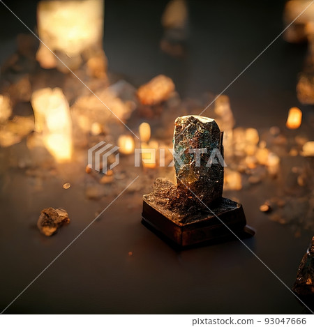 Digital art of ancient god artifact Digital art of ancient god artifact 93047666