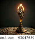 Digital art of ancient god artifact 93047680