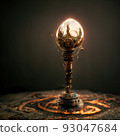 Digital art of ancient god artifact 93047684