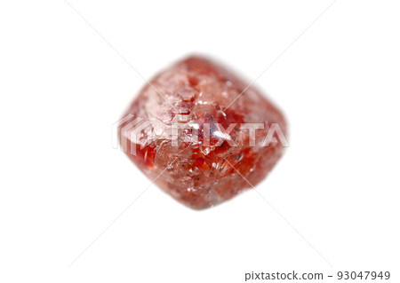Very rare rough uncut red diamond crystal Very rare rough uncut red diamond crystal 93047949