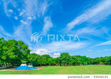 Shonai Ryokuchi Park, full of spacious greenery <Nagoya City, Aichi Prefecture> 93048191