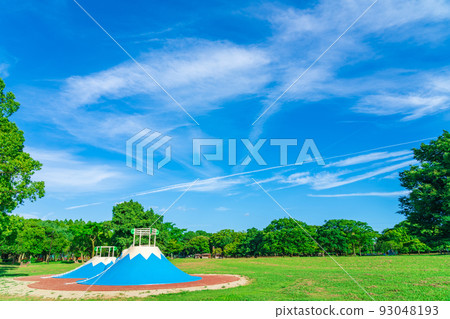 Shonai Ryokuchi Park, full of spacious greenery <Nagoya City, Aichi Prefecture> Shonai Ryokuchi Park, full of spacious greenery <Nagoya City, Aichi Prefecture> 93048193