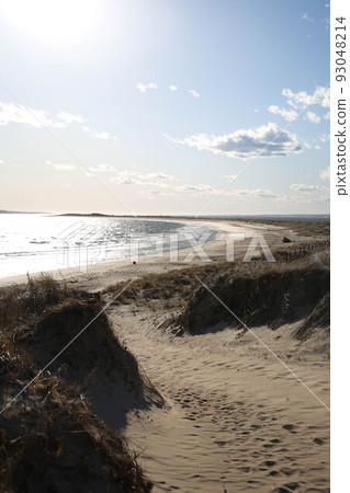 Beach in Watchhill, Rhode Island, USA 93048214