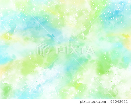 Colorful Watercolor Smudge Background