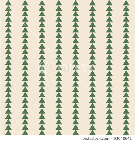 Vertical pattern with green triangles 93048641